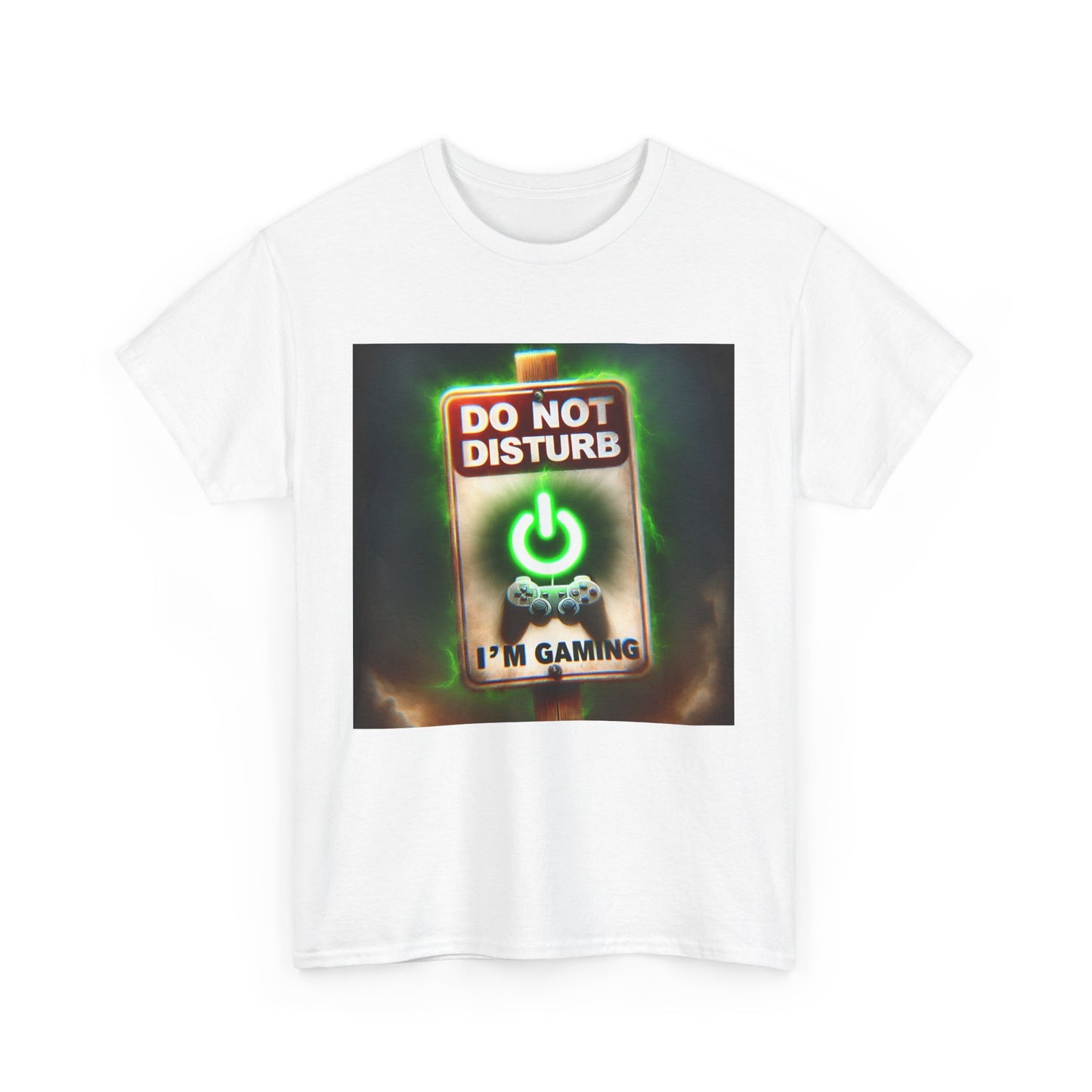 Do Not Disturb Gaming Tee - Unisex Heavy Cotton Shirt for Gamers