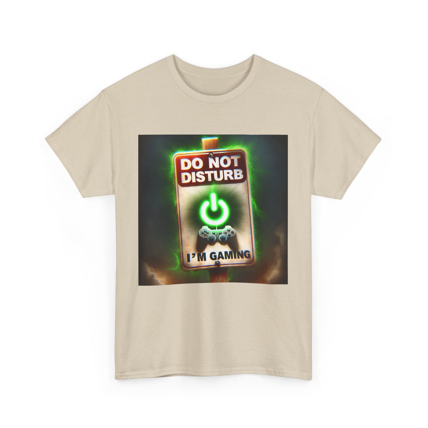Do Not Disturb Gaming Tee - Unisex Heavy Cotton Shirt for Gamers