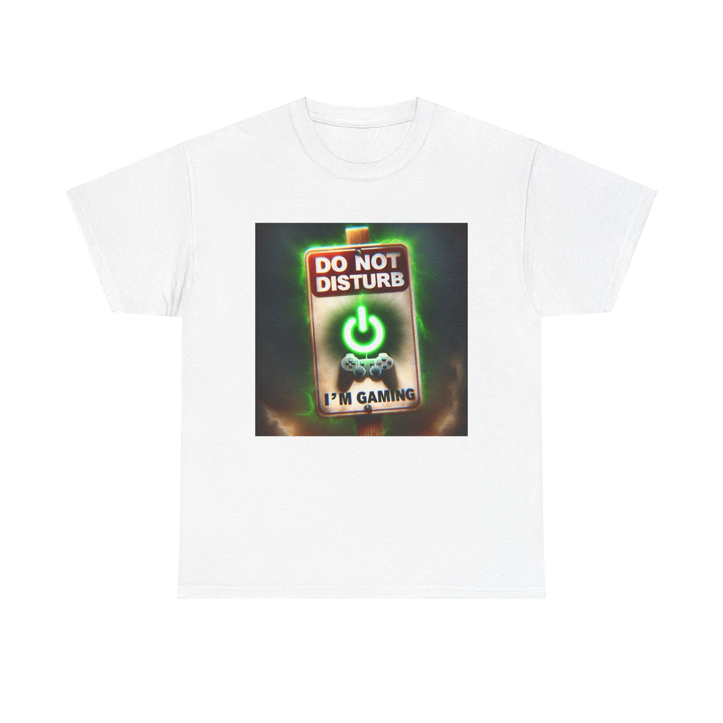 Do Not Disturb Gaming Tee - Unisex Heavy Cotton Shirt for Gamers