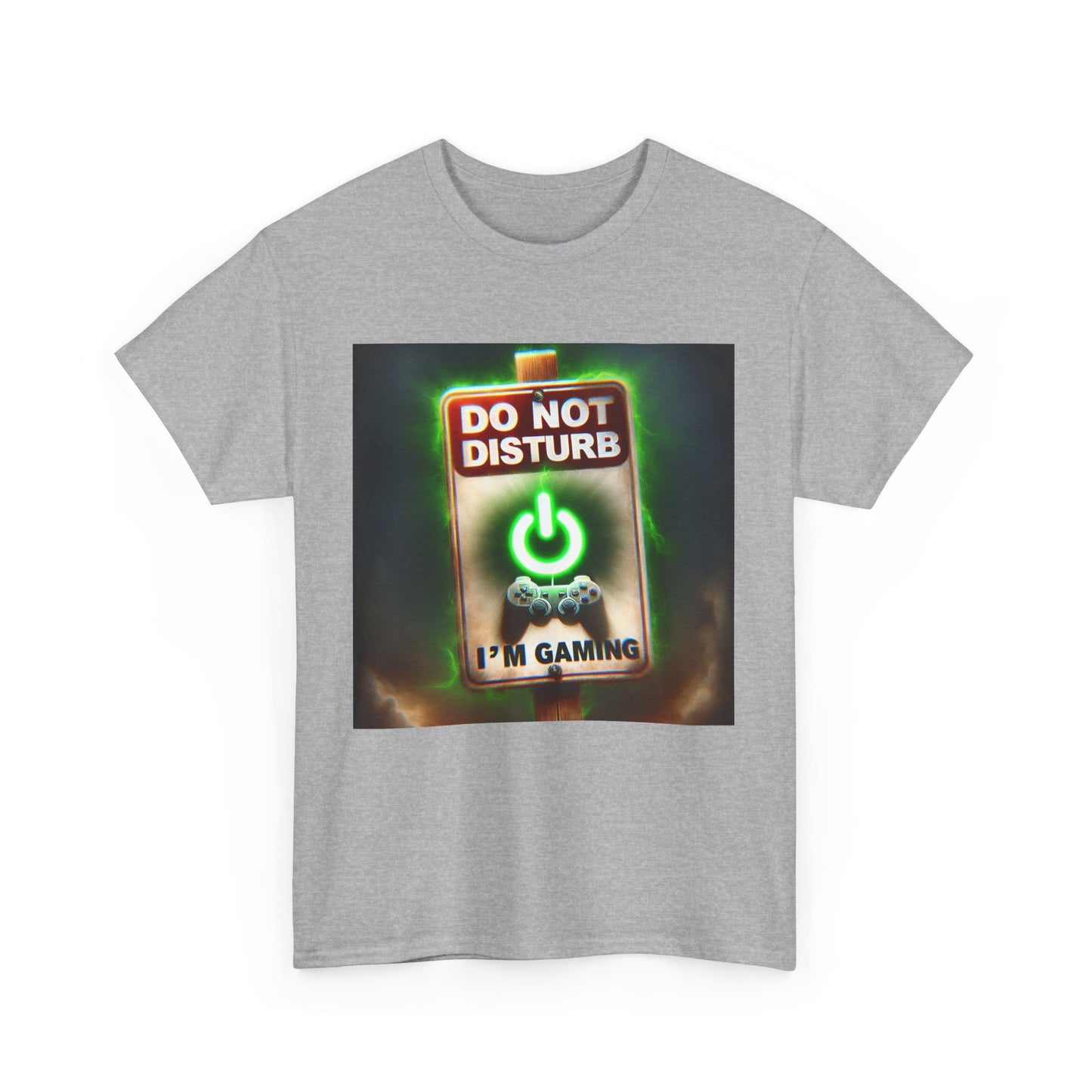 Do Not Disturb Gaming Tee - Unisex Heavy Cotton Shirt for Gamers