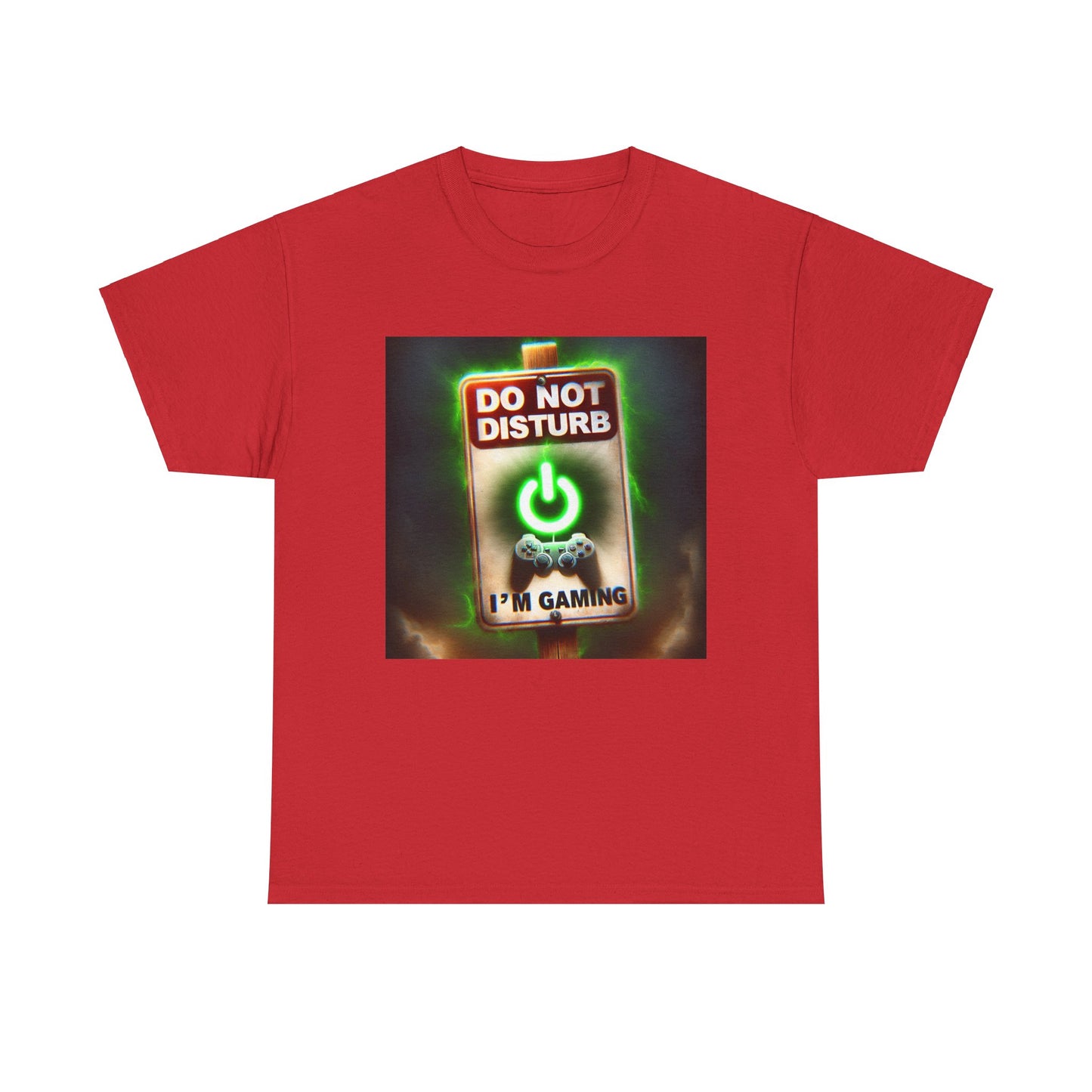 Do Not Disturb Gaming Tee - Unisex Heavy Cotton Shirt for Gamers