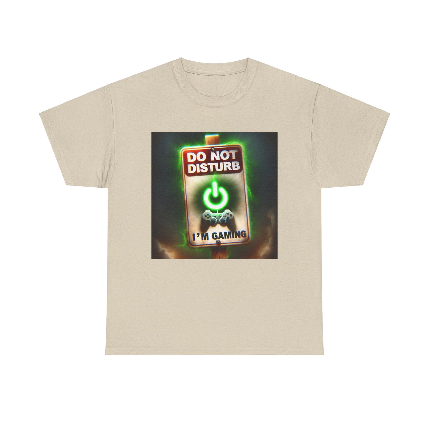 Do Not Disturb Gaming Tee - Unisex Heavy Cotton Shirt for Gamers