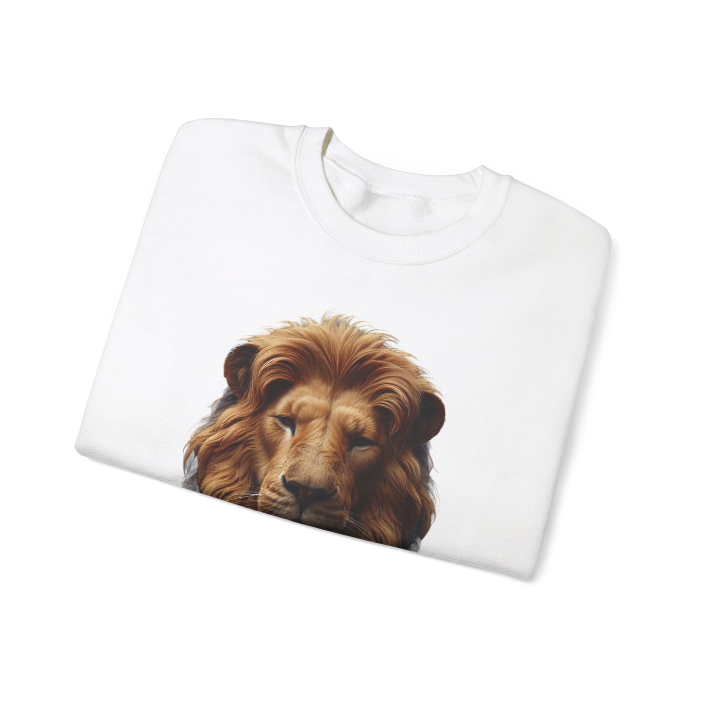Fearless Lion Unisex Crewneck Sweatshirt - Motivational Apparel