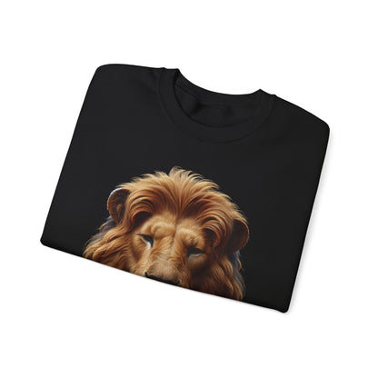 Fearless Lion Unisex Crewneck Sweatshirt - Motivational Apparel