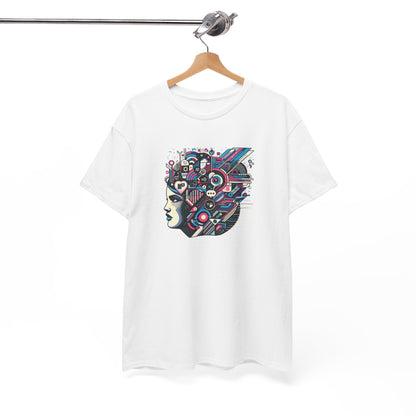 Cool Black Spade Graphic Tee - Unisex Heavy Cotton Shirt for Casual Style