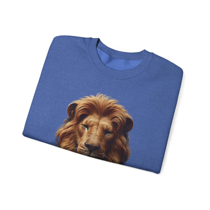 Fearless Lion Unisex Crewneck Sweatshirt - Motivational Apparel