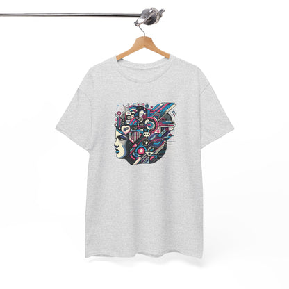 Cool Black Spade Graphic Tee - Unisex Heavy Cotton Shirt for Casual Style