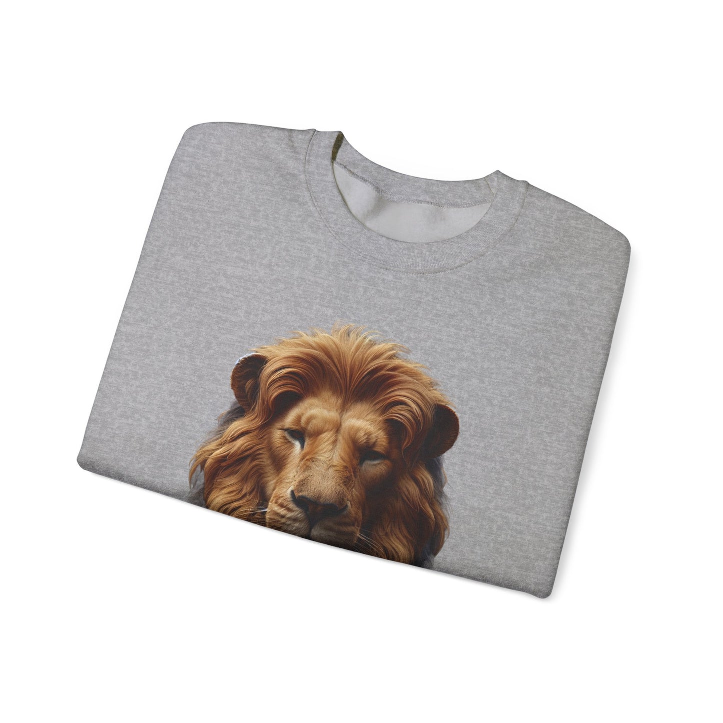 Fearless Lion Unisex Crewneck Sweatshirt - Motivational Apparel