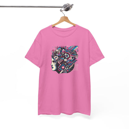 Cool Black Spade Graphic Tee - Unisex Heavy Cotton Shirt for Casual Style