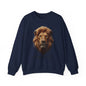 Fearless Lion Unisex Crewneck Sweatshirt - Motivational Apparel